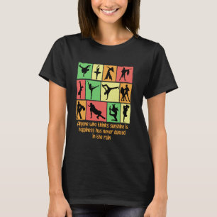 Nooit Gedanst In De Regen Grappige Dans Humor Dans T-shirt