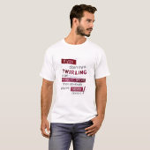 Nooit gedraaid t-shirt (Voorkant volledig)