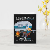 Nooit gedroomd dat ik zou opgroeien vaders dag Y C Kaart (Gele Bloem)