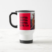 NOOIT, GEEF NOOIT AAN!  - TRAVEL MUG REISBEKER (Links)