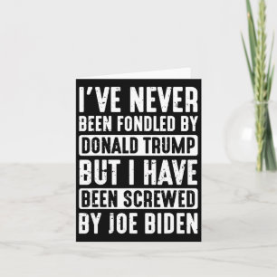Nooit geflikt door Donald Trump Kaart
