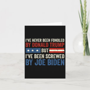 Nooit geflikt door Donald Trump maar Joe Biden 6 Kaart