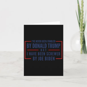 Nooit geflirt door Donald Trump maar genaaid 2 Kaart