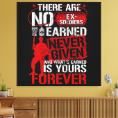 Nooit gegeven canvas afdruk (Insitu (Woonkamer))