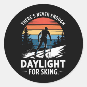 Nooit Genoeg Daglicht - Liefhebber Adventure Seeke Ronde Sticker