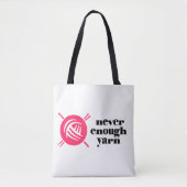 "Nooit genoeg garen" Tote Bag (Voorkant)