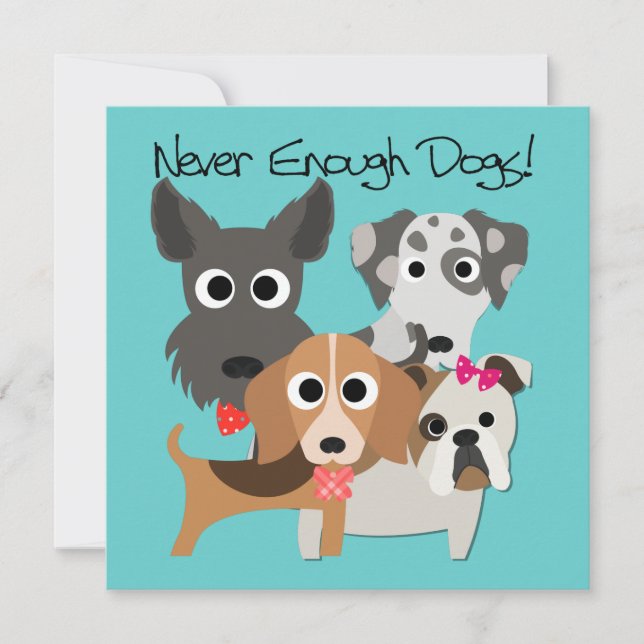 Nooit genoeg honden (Voorkant)