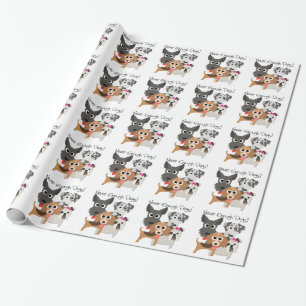 Nooit genoeg honden cadeaupapier