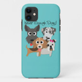 Nooit genoeg honden Case-Mate iPhone case (Achterkant)