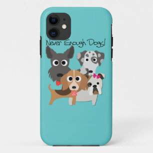 Nooit genoeg honden Case-Mate iPhone case