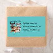 Nooit genoeg honden etiket (Insitu)