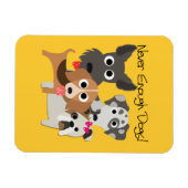 Nooit genoeg honden magneet (Horizontaal)