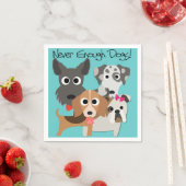 Nooit genoeg honden servetten (Insitu)