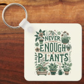 Nooit genoeg Planten Sleutelhanger (Voorkant)