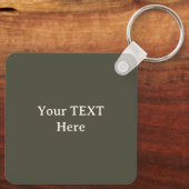 Nooit genoeg Planten Sleutelhanger (Achterkant)