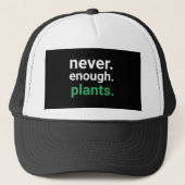 Nooit genoeg Planten Trucker Pet (Voorkant)