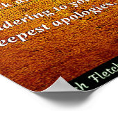 Nooit genoeg poster (Hoek)