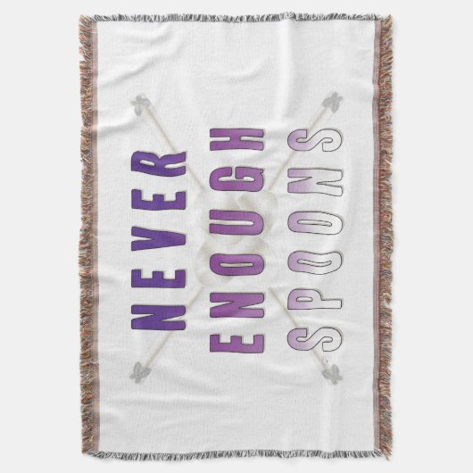 Nooit genoeg Spoons Deken (Voorkant Verticaal)