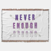 Nooit genoeg Spoons Deken (Voorkant)