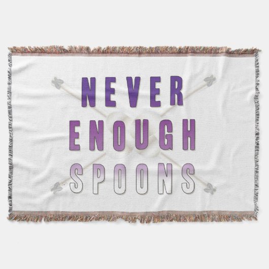 Nooit genoeg Spoons Deken (Voorkant)