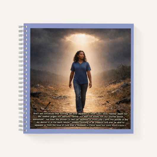 Nooit gescheiden van God Notitieboek (Voorkant)