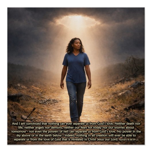 Nooit gescheiden van God Perfect Poster (Voorkant)