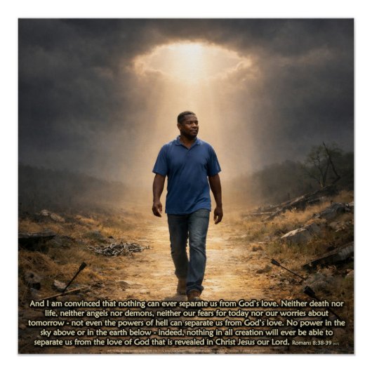 Nooit gescheiden van God Perfect Poster (Voorkant)