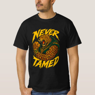 Nooit Getemde Atletische Luipaard Bokser T-shirt
