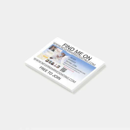 Nooit Getrouwd Dating . Com Post It Noot Post-it® Notes (Schuin)