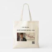 Nooit Getrouwd Dating Valentijnsdag Tote Bag (Achterkant)