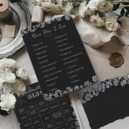 Nooit heb ik ooit Gothic Bachelorette party Game