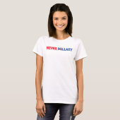 Nooit Hillary T-shirt (Voorkant volledig)