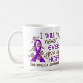 Nooit hoop 4 fibromyalgie opgeven koffiemok (Links)