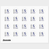 Nooit hoop geven ronde sticker (Vel)