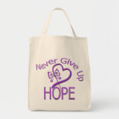 Nooit hoop op huiselijk geweld opgeven tote bag (Voorkant)