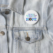 Nooit hoop verliezen - Caiden Ronde Button 5,7 Cm (In situ)