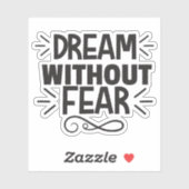 Nooit hoop verliezen sticker (Vel)