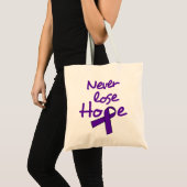Nooit hoop verliezen tote bag (Voorkant (product))