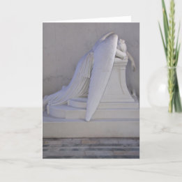 Nooit huilen alleen engel Kaart (kant uitzicht)