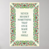 NOOIT IETS BETREUREN DAT JE KLEINE MAAKTE POSTER (Voorkant)