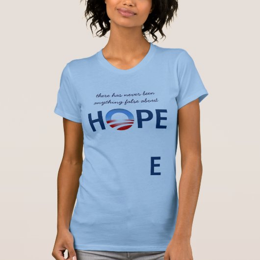 Nooit iets vals over hoop geweest t-shirt (Voorkant)