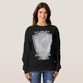 Nooit in dienst bij de Duitse herdershond Trui (Voorkant volledig)