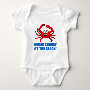 Nooit in het strand gekrabd romper