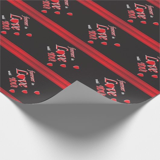 Nooit in liefde met jou - Valentijn Cadeaupapier (Hoek)