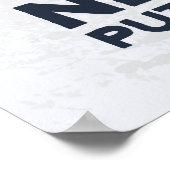 Nooit in Zee gezet - Afdrukken Poster (Hoek)