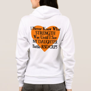 Nooit Kende Sterkte/Hart/Dochter...RSD/CRPS Hoodie