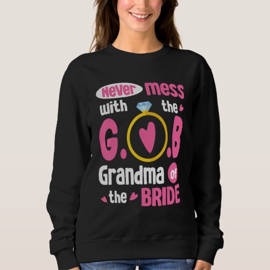 Nooit Klooien Met De Oma Van De Bruidegom Mar Trui (Voorkant)