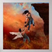 Nooit laten gaan poster (Voorkant)