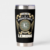 NOOIT_LEMING_VAN_ONDERDEEL GEÏSOLEERDE DRINKBEKER (Voorkant)
