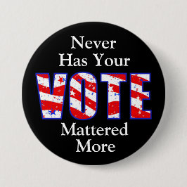 Nooit maakte jouw stem meer Button uit